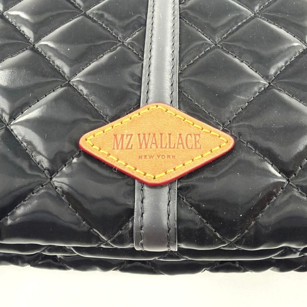 MZ Wallace Black Medium Astor Hobo Crossbody Handbag - Picture 5 of 13